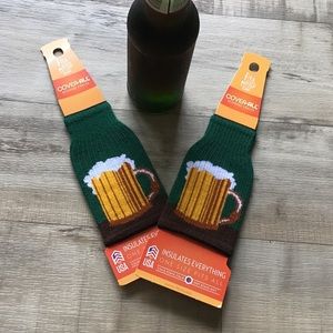 💥 NWT 2 Sweater beer bottle covers.